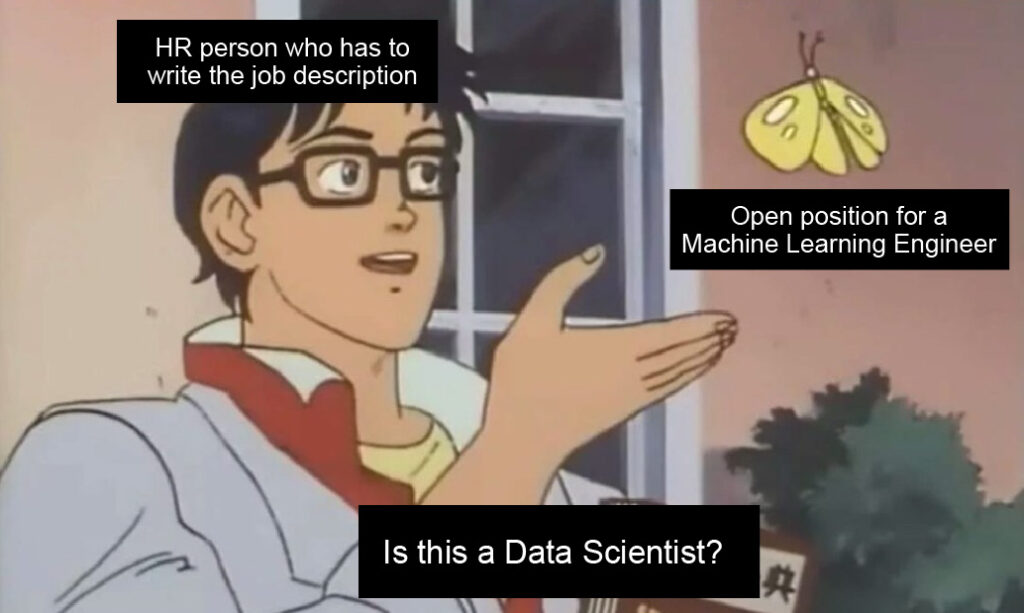 Is this a data scientist? Asks an HR person before attempting to write a data science job description.